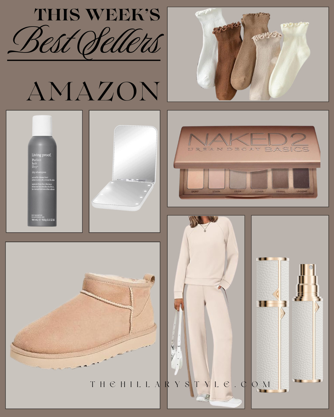 THIS WEEK’S BEST SELLERS — AMAZON 🤍✨
Your top Amazon fashion + beauty favorites from the week — cozy neutrals, soft everyday layers, classic makeup staples, viral beauty must-haves, and those little essentials that make daily routines feel polished and elevated. 
#amazonfashion #amazonbeauty #bestsellers #thehillarystyle 

 #LTKGiftGuide #LTKHoliday #LTKSeasonal