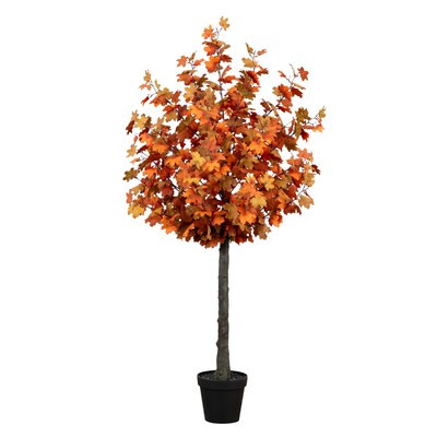Nearly Natural 72-Inches Harvest Artificial tree Tree | Lowe's