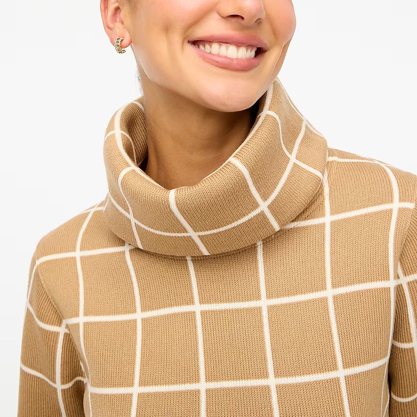 Long-sleeve funnelneck pullover | J.Crew Factory