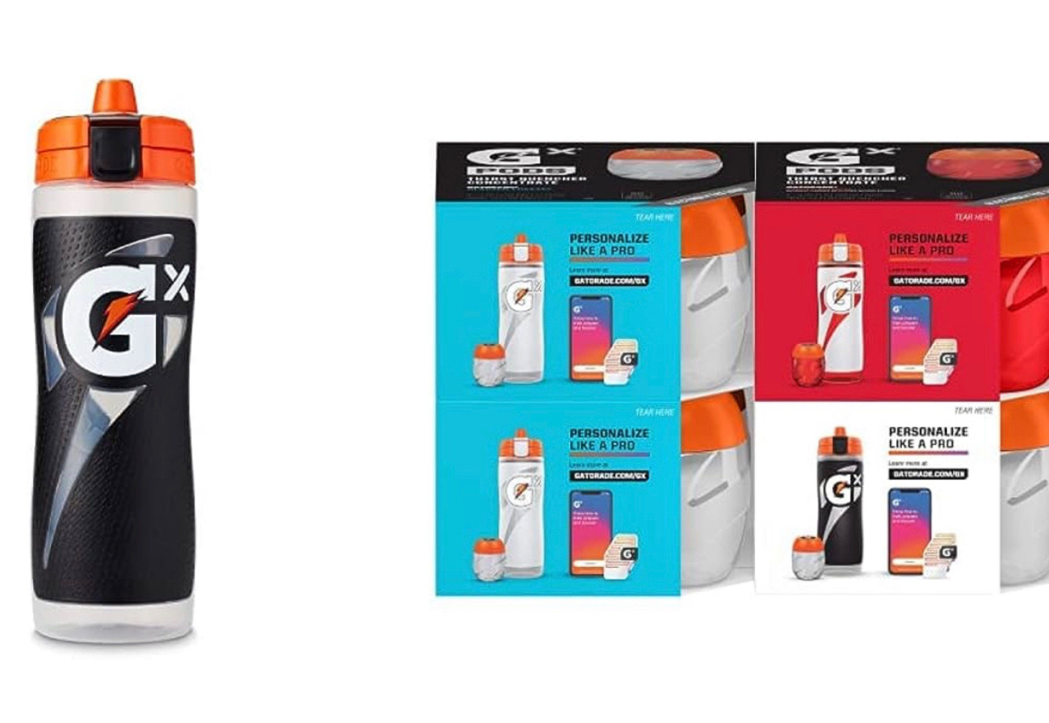 Amazon has an incredible deal on a Gatorade Bundle today - you get the Gatorade GX Water Bottle, along with 16 Gatorade Pods for around $20!! If bought separately, these two items normally retail for over $50! Excellent deal for Fall sports season 💦 

#LTKfamily #LTKfitness #LTKsalealert