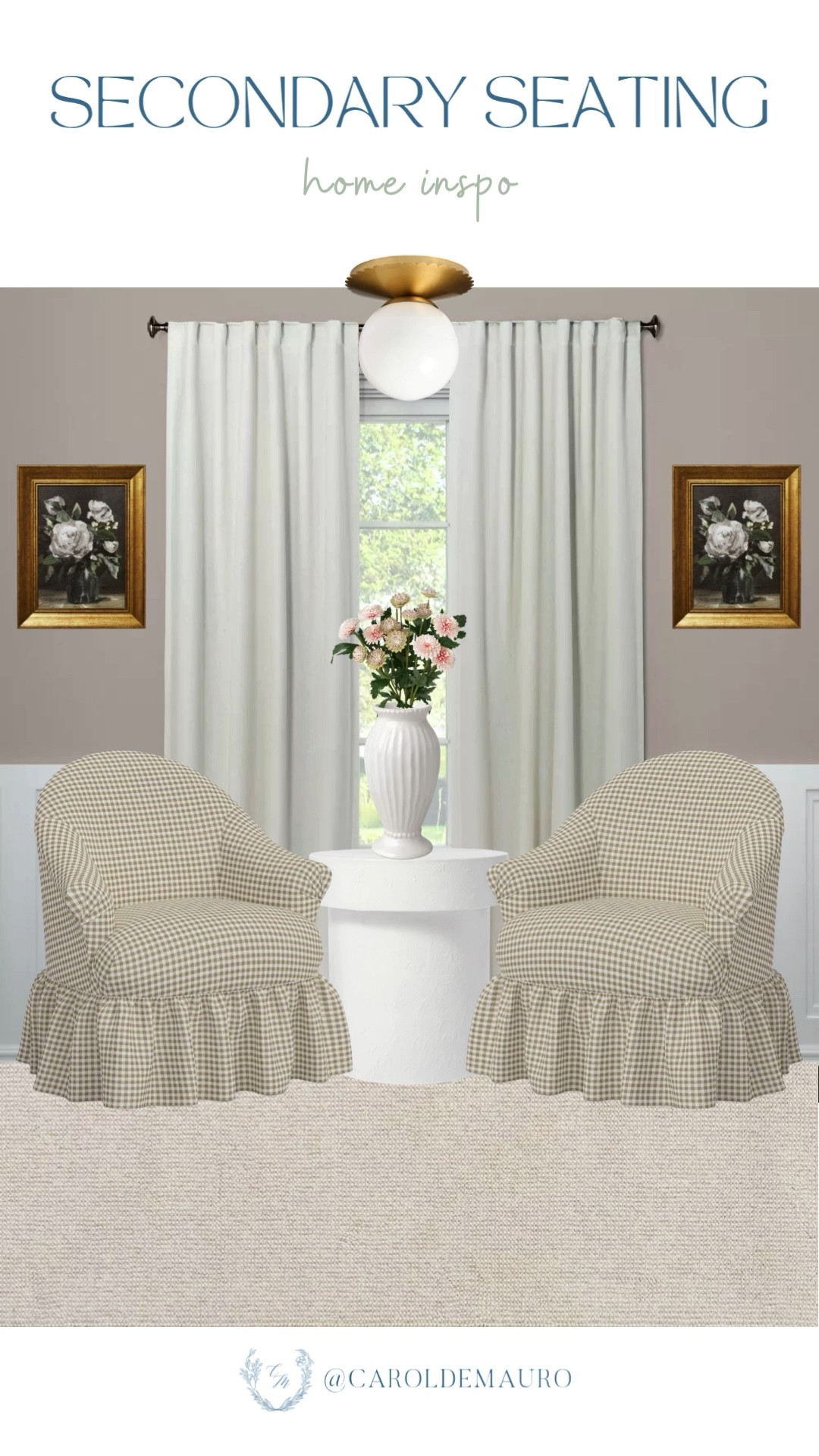 Here's a way to make your home feel extra cozy and curated! Grab all of these furniture and decor pieces from a gingham seating couch, neutral rug, decorative frame, to a classic coffee table, and more.

living room goals, lounge area, neutral decor, interior styling, furniture piece, hygge home, cozy corner, home refresh

#LTKU #LTKHome #LTKSeasonal