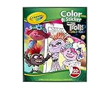Crayola Trolls World Tour, Color & Sticker Activity, Trolls 2, Trolls Coloring Book, 32 Coloring Pag | Amazon (US)