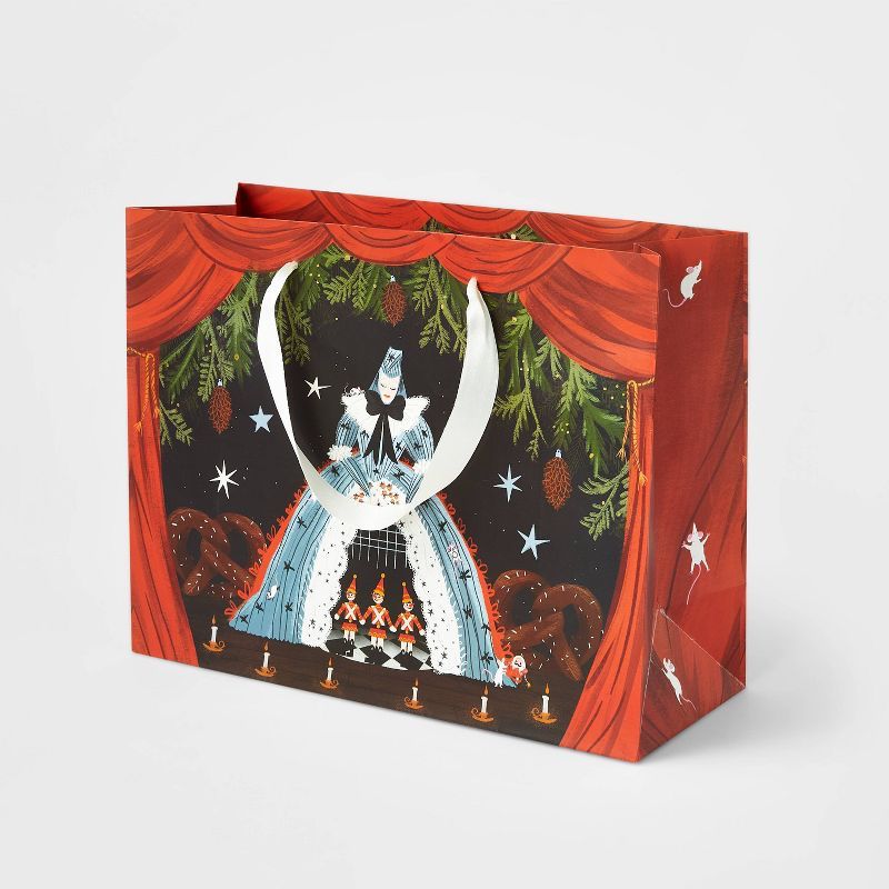 James Jeffers Queen and Nutcracker Large Vogue Gift Bag - Wondershop™ | Target