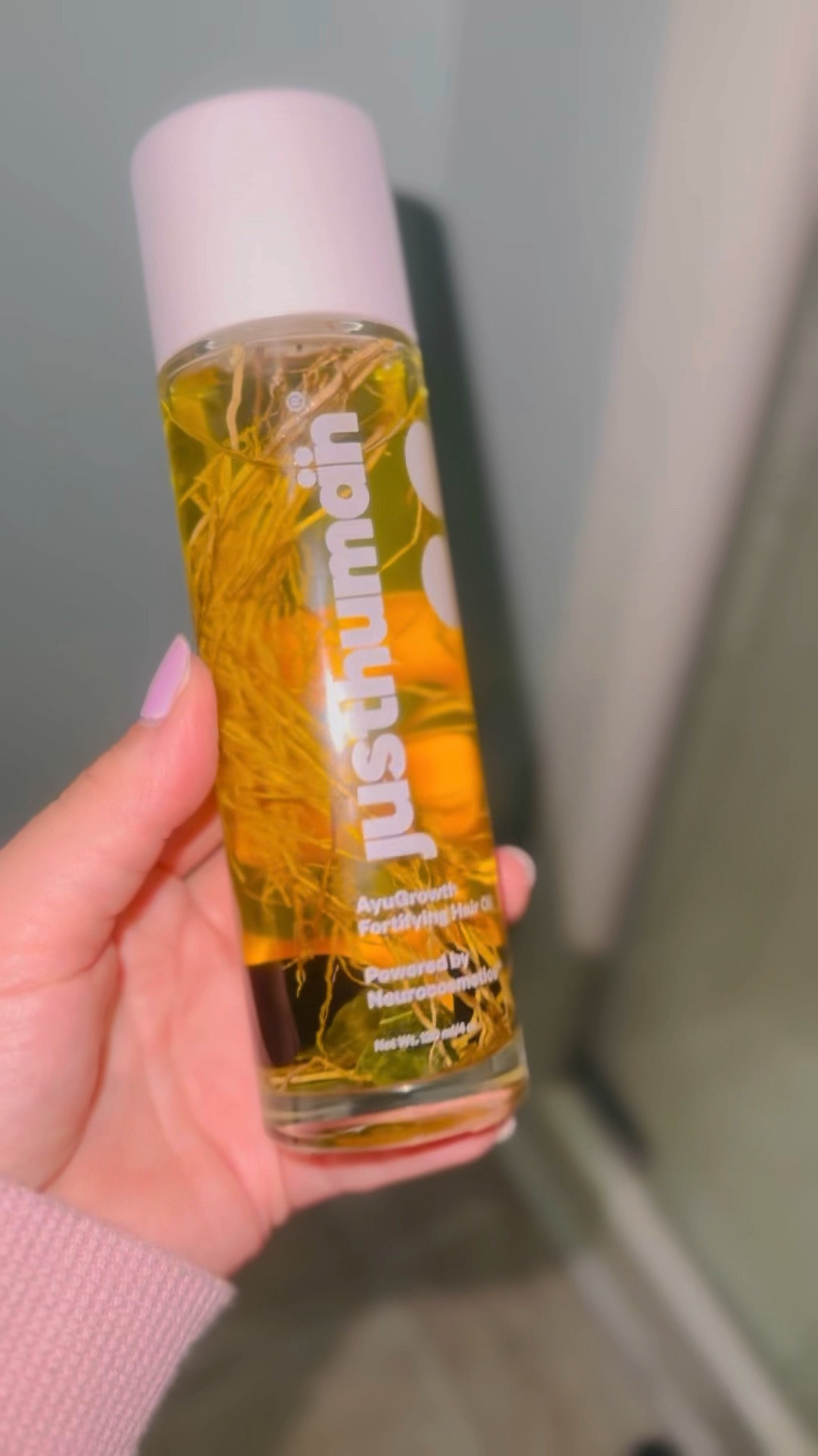 I received these products from @justhumanusa and as you guys know I don’t recommend products unless I absolutely love them & I loved all of these products! The Ayugrowth Fortifying Hair Oil (my favorite) not only looks amazing, it smells sooo good! I used the oil after the shampoo and conditioner, then used the hair growth serum! Talk about a nice little routine before bedtime! Their company is very unique and is powered by neurocosmetics, interacting with the skin’s neural network (they explain it better than I do on their site); it is incredibly intriguing to read about, so check them out! Linking all of my products I use on my LTK.😇
#justhuman #ad #haircare #selflove 

#LTKBeauty #LTKGiftGuide #LTKU