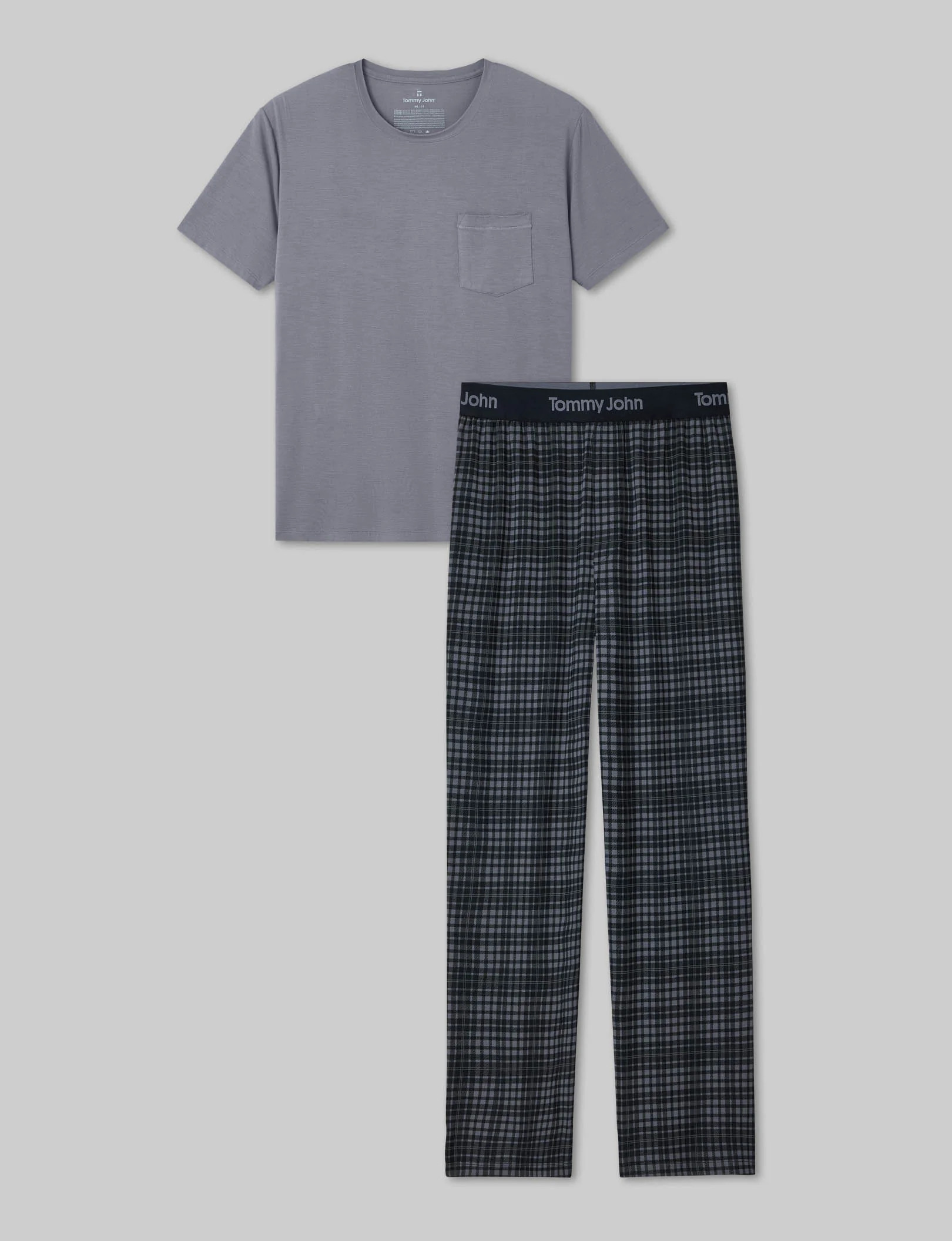 Second Skin Sleep Pocket Tee & Pant Set | Tommy John