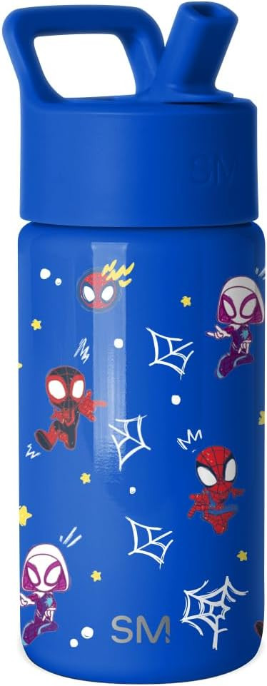 Simple Modern Marvel Spidey Kids Water Bottle & Toddler Cup | 14oz | Insulated Stainless Steel Sp... | Amazon (US)