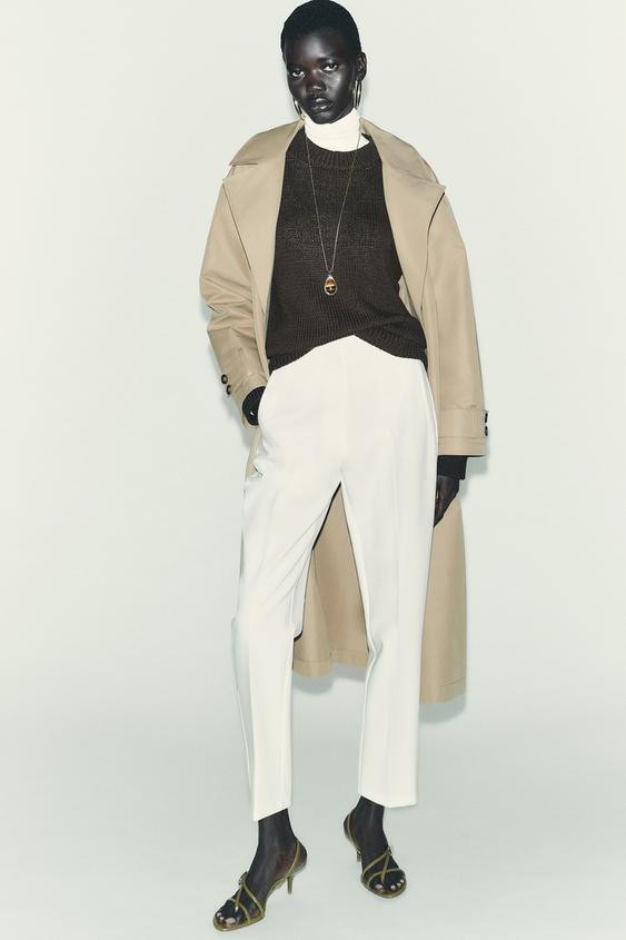 PANTS WITH A HIGH WAIST | Zara US