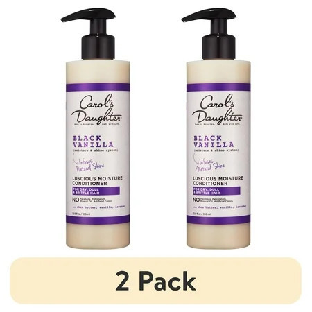(2 pack) Carol's Daughter Black Vanilla Moisturizing Conditioner for Dry Hair with Shea Butter, 12 fl oz | Walmart (US)