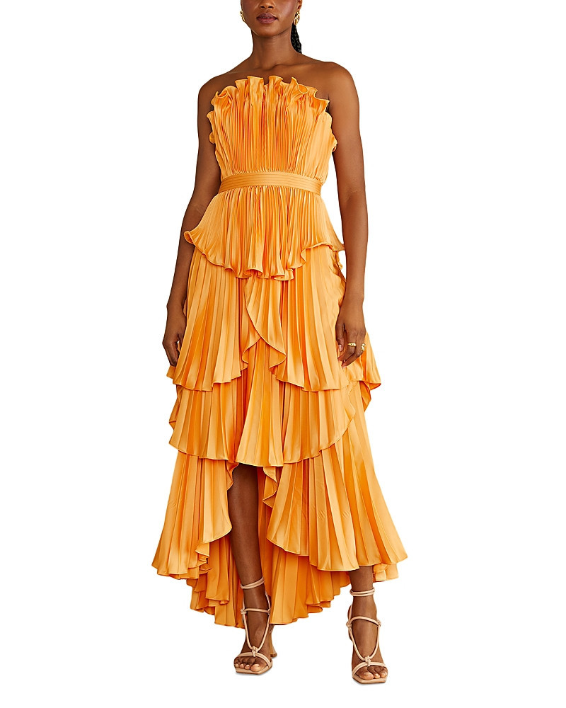 Amur Janey Tiered Shell Midi Dress | Bloomingdale's (US)