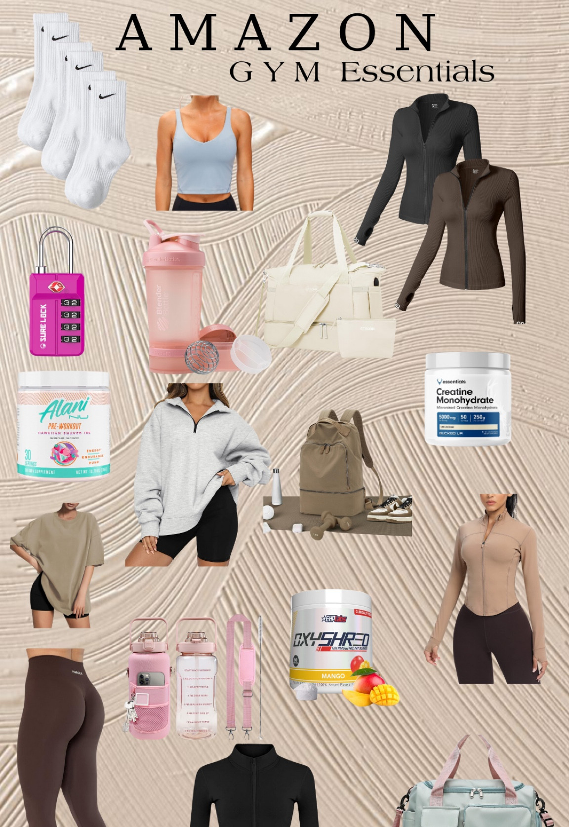 Gym essentials for her - Amazon 
Here are some of my gym favorites if you’re newly going to the gym I would recommend getting some of these items! 
Sharing the best gift ideas for the one who loves to exercise, workout wear, fitness gift ideas, workout outfits, gym essentials
-

Gift guide, gifts for her, gifts for him, holiday gifts, gift ideas, Amazon gifts, Amazon holiday, Amazon gift guide, gifts for anyone, gym bag gym outfit gym shoes gym clothes gym fit gym fitness gym sneakers gym equipment gym girl gym gifts
-

#LTKGiftGuide #LTKSeasonal
#LTKHoliday #LTKVideo #LTKU #LTKover40
#LTKhome #LTKsalealert #LTKmidsize
#LTKparties #LTKfindsunder50 #LTKfindsunder100 #LTKstyletip
#LTKbeauty #LTKfitness
#LTKplussize #LTKworkwear #LTKswim
#LTKtravel #LTKshoecrush #LTKitbag #LTKbaby #LTKbump#LTKamazonsale
#LTKkids #LTKfamily #LTKmens #LTKwedding
#LTKSeasonal #LTKGiftGuide #LTKover40 #LTKstyletip

#LTKGiftGuide #LTKSeasonal #LTKHoliday