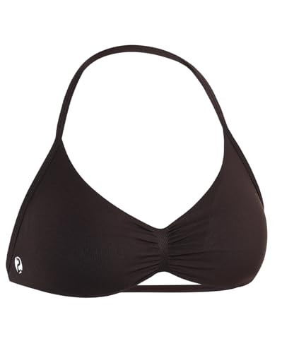 AUROLA Influence Strappy Bra Sports Bras for Women, Backless Padded Impact Strappy Bra for Workout Gym Yoga with Removable Cups,Coffee,S | Amazon (US)