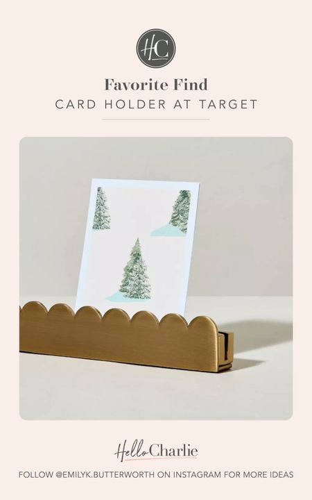 Another instant buy for me - this Christmas card holder is so perfect! I plan to use it year round - we always need spots for birthday cards too and this scalloped look has me 😍😍😍


#LTKhome #LTKfindsunder50 #LTKHoliday