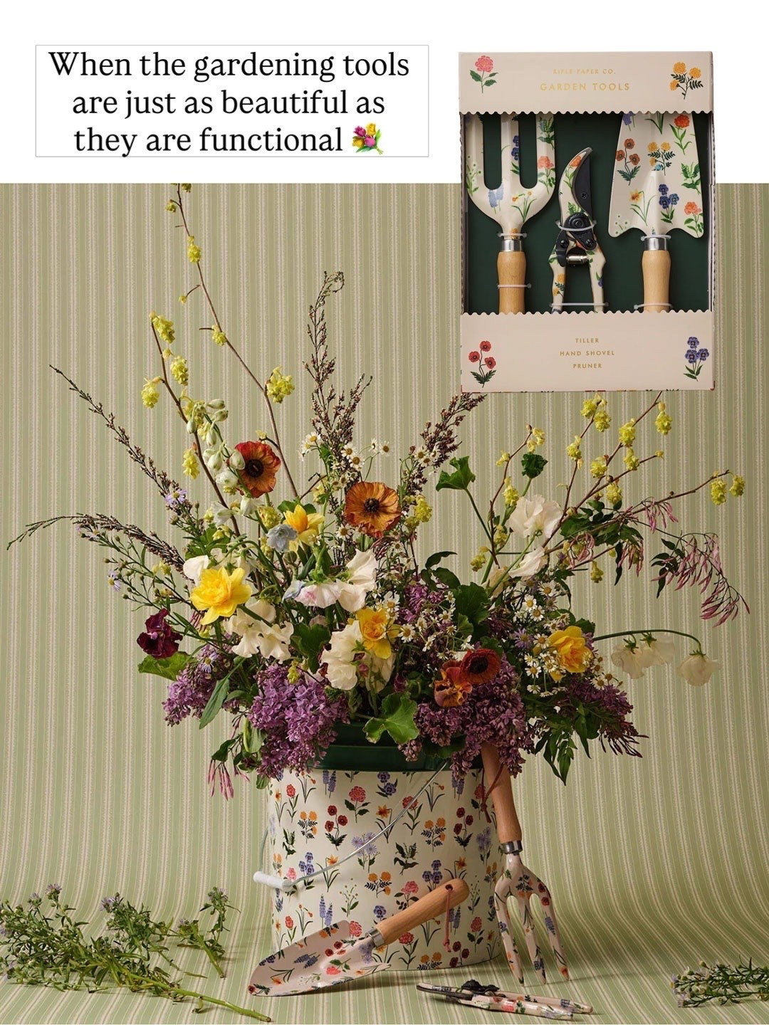 Mother’s Day gift idea! How fun is this floral bucket and gardening tool set?

#LTKMothersDay