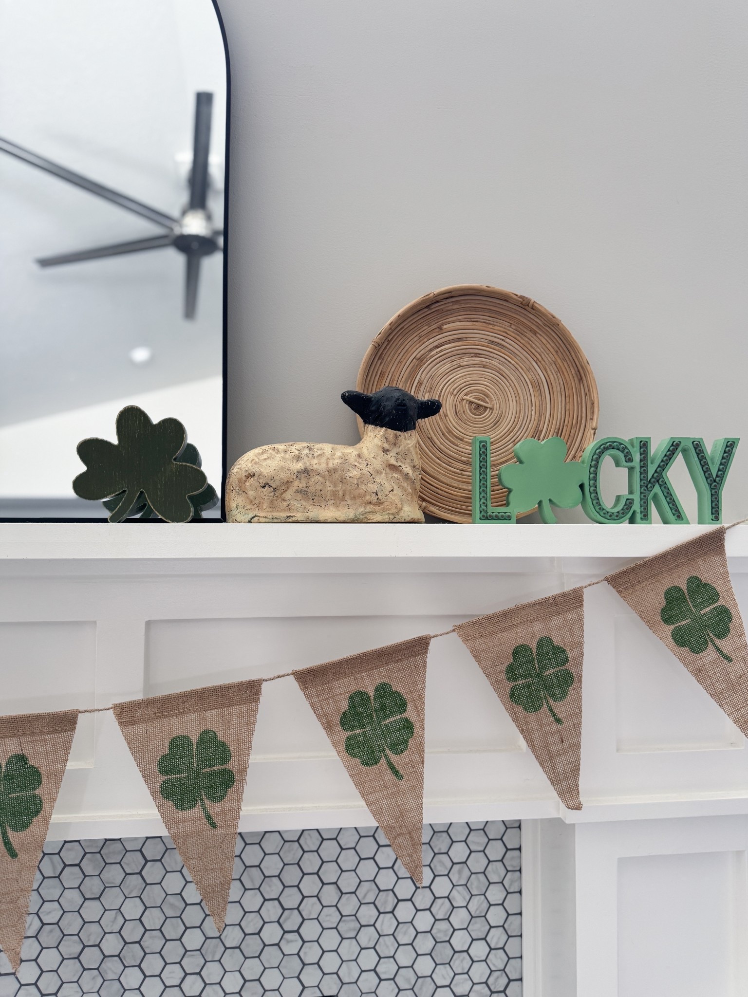 Minimal St. Patrick’s Day Details — keeping it pretty neutral & minimal with a couple of St. Patrick’s Day pieces I’m loving. (Sheep is vintage from a local antique shop, basket is from a local boutique). 

Pottery Barn - Neutral Decor - Green Decor - Neutral Home 

#LTKHome #LTKFamily #LTKSeasonal