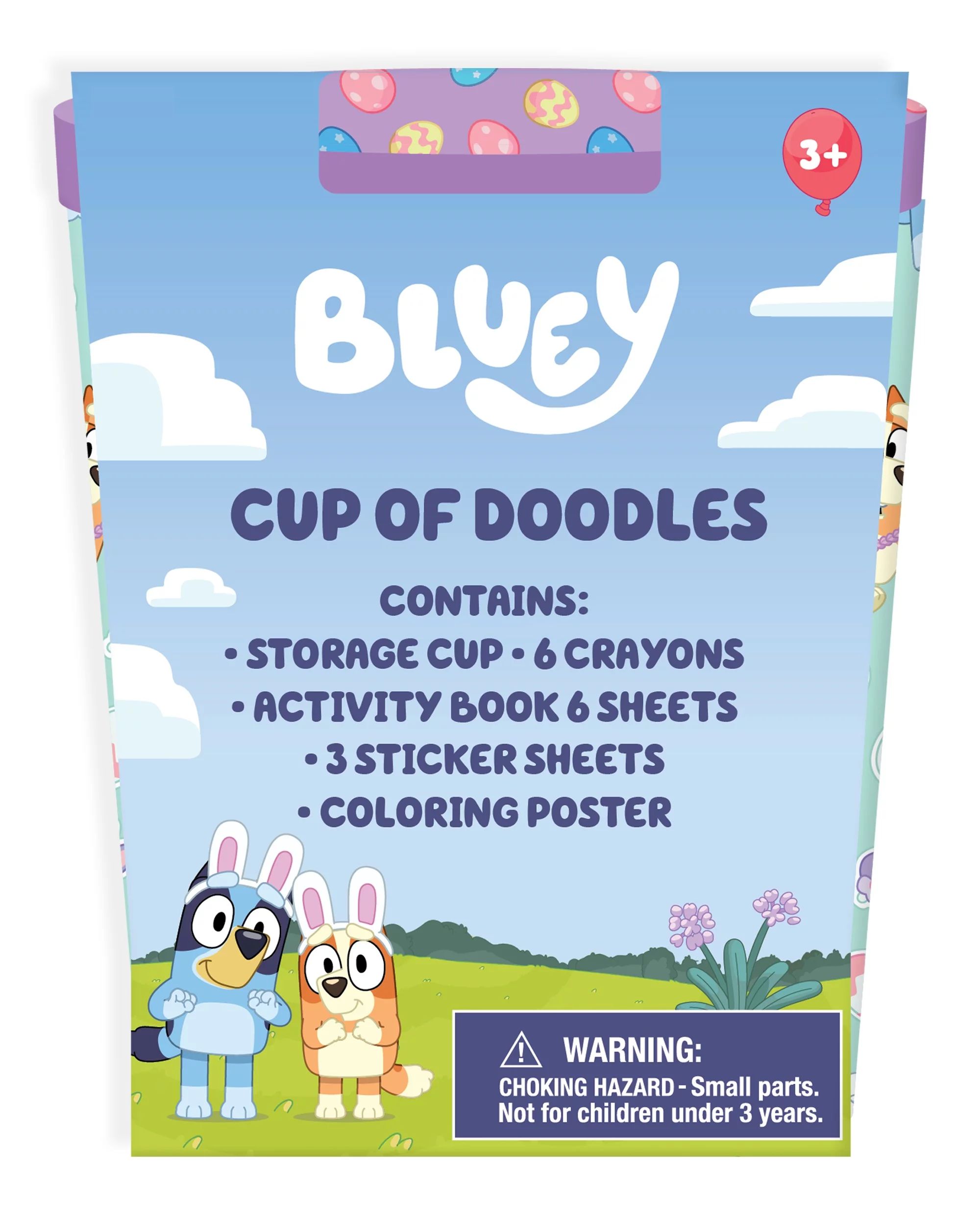 Bluey Easter Cup of Doodles Art Kit for Children, Unisex - Walmart.com | Walmart (US)