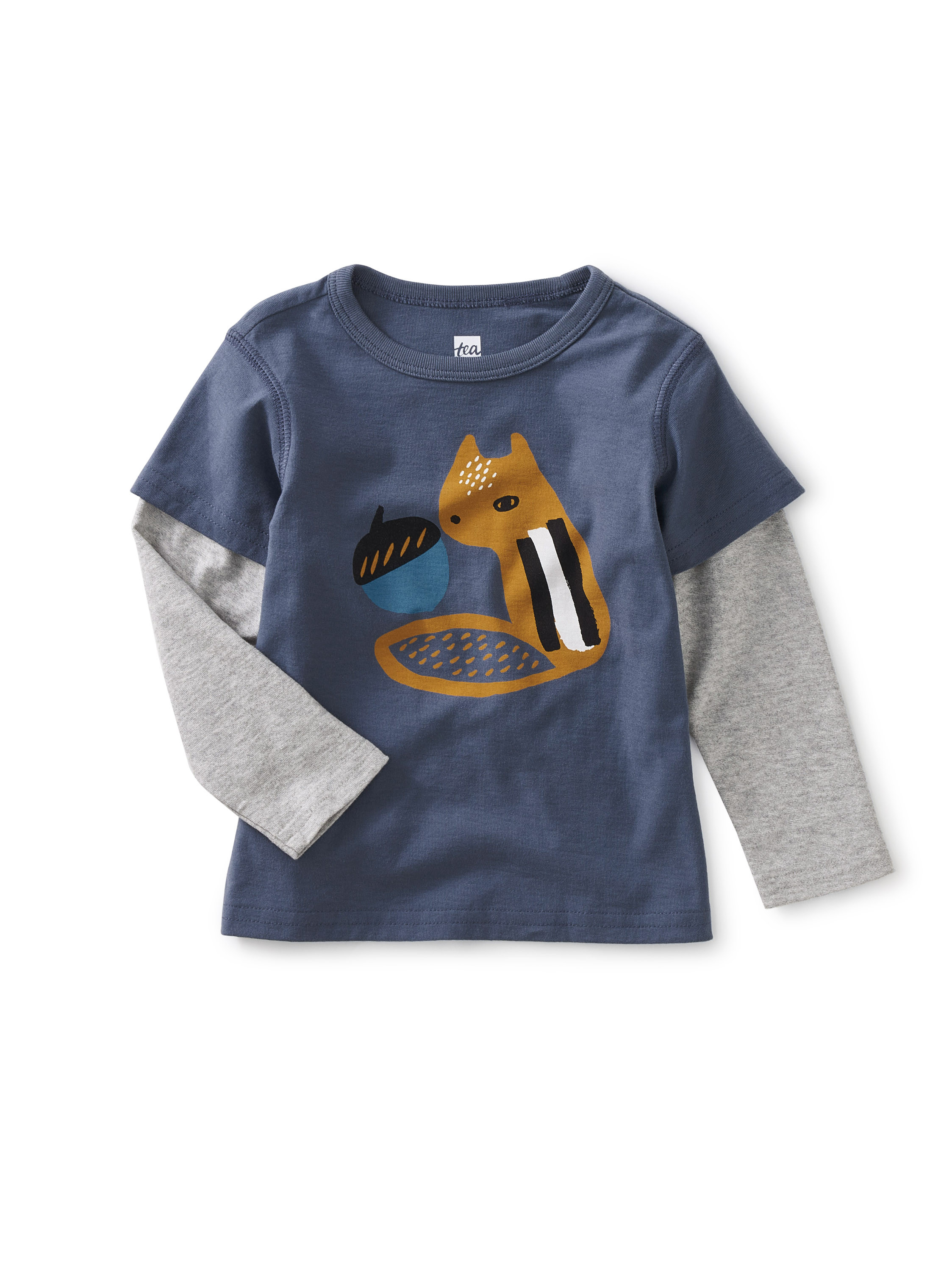 Aww Nuts Layered Baby Graphic | Tea Collection