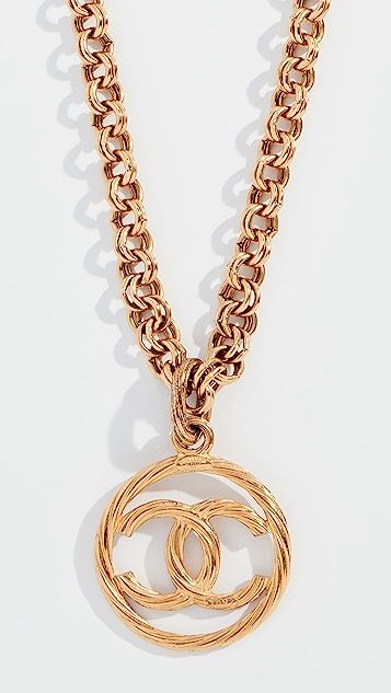 What Goes Around Comes Around
                
            

    Chanel CC On Round Necklace | Shopbop