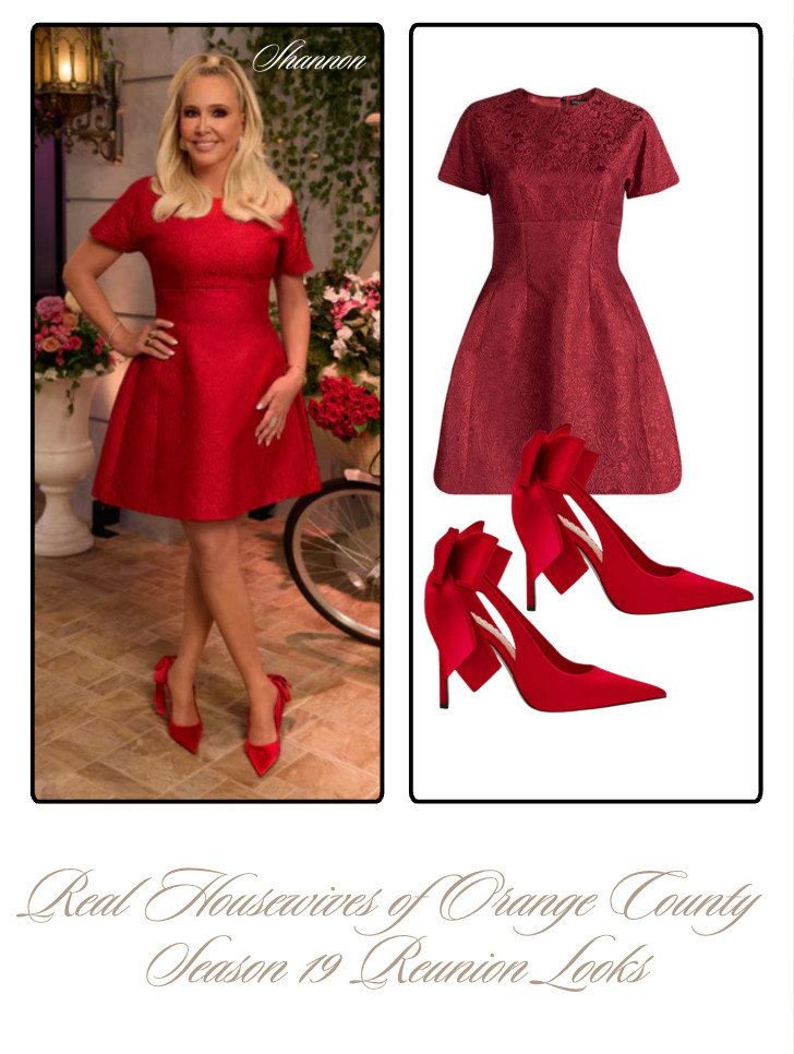 Shannon Beador's Season 19 Reunion Look is by Dolce & Gabbana // Shop Similar 📸 + Info= @bravotv 

 