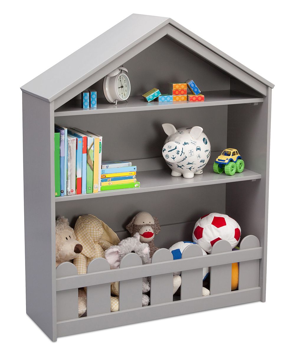 Gray Serta Happy Home Two-Shelf Storage Bookcase | Zulily