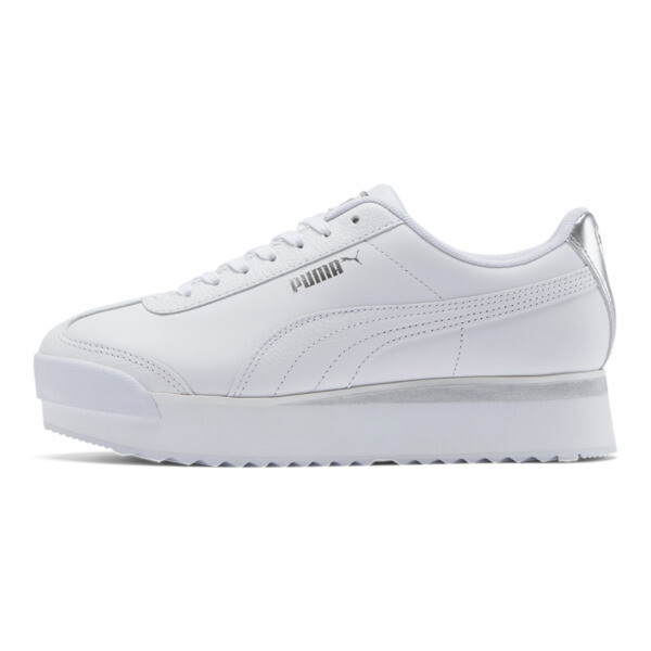 Roma Amor Leather Metallic Women's Sneakers | 01 | PUMA Lows | PUMA United States | PUMA (US)