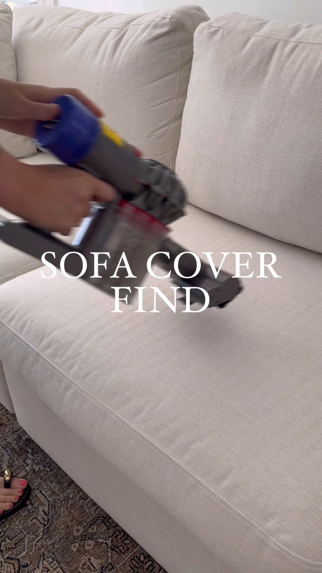 If you’re avoiding a white sofa because of dogs or kids, let me share this sofa cover with you! It protects from everyday use and dirt! Washable too! 

Home finds, sofa cover find, living room hack, Amazon home finds

#LTKFindsUnder100 #LTKFindsUnder50 #LTKHome