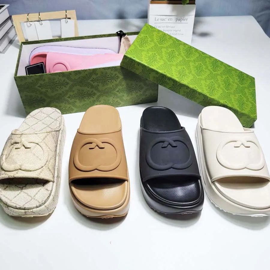 Luxury Slippers Slide Brand Designers Women Ladies Hollow Platform Sandals Women's Slide Sandal W... | DHGate