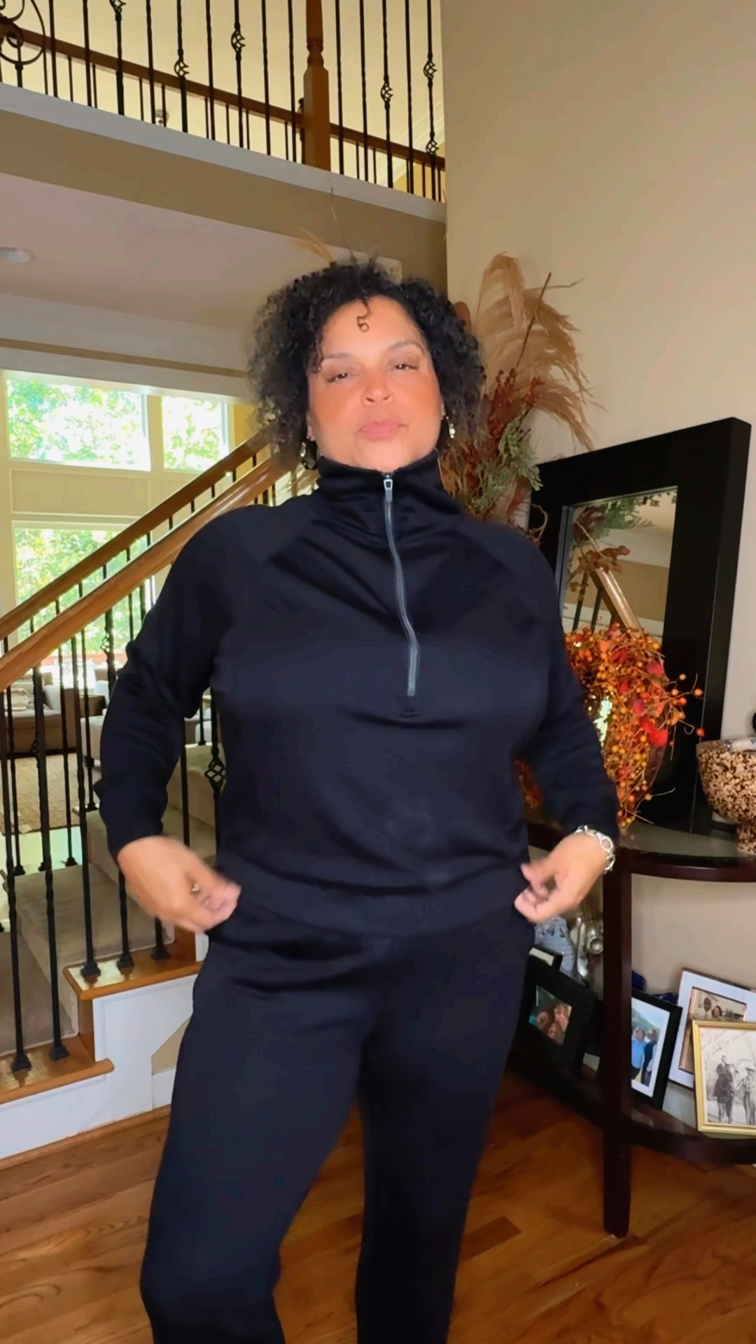 My love for a good 2-piece matching set runs deep. I love the versatility of these pieces - the zipper can be worn up or down so it can be a v-neck or turtleneck. Soft and luxurious…and gives the vibes of a more expensive brand. You need this in your closet. Great for work, travel, and being a cool mom. I can’t wait to throw a long coat over it. 

Affordable Travel Mom Life Mom Fashion Work from Home AirEssentials Elevated Casuall

#LTKOver40 #LTKMidsize #LTKFindsUnder50