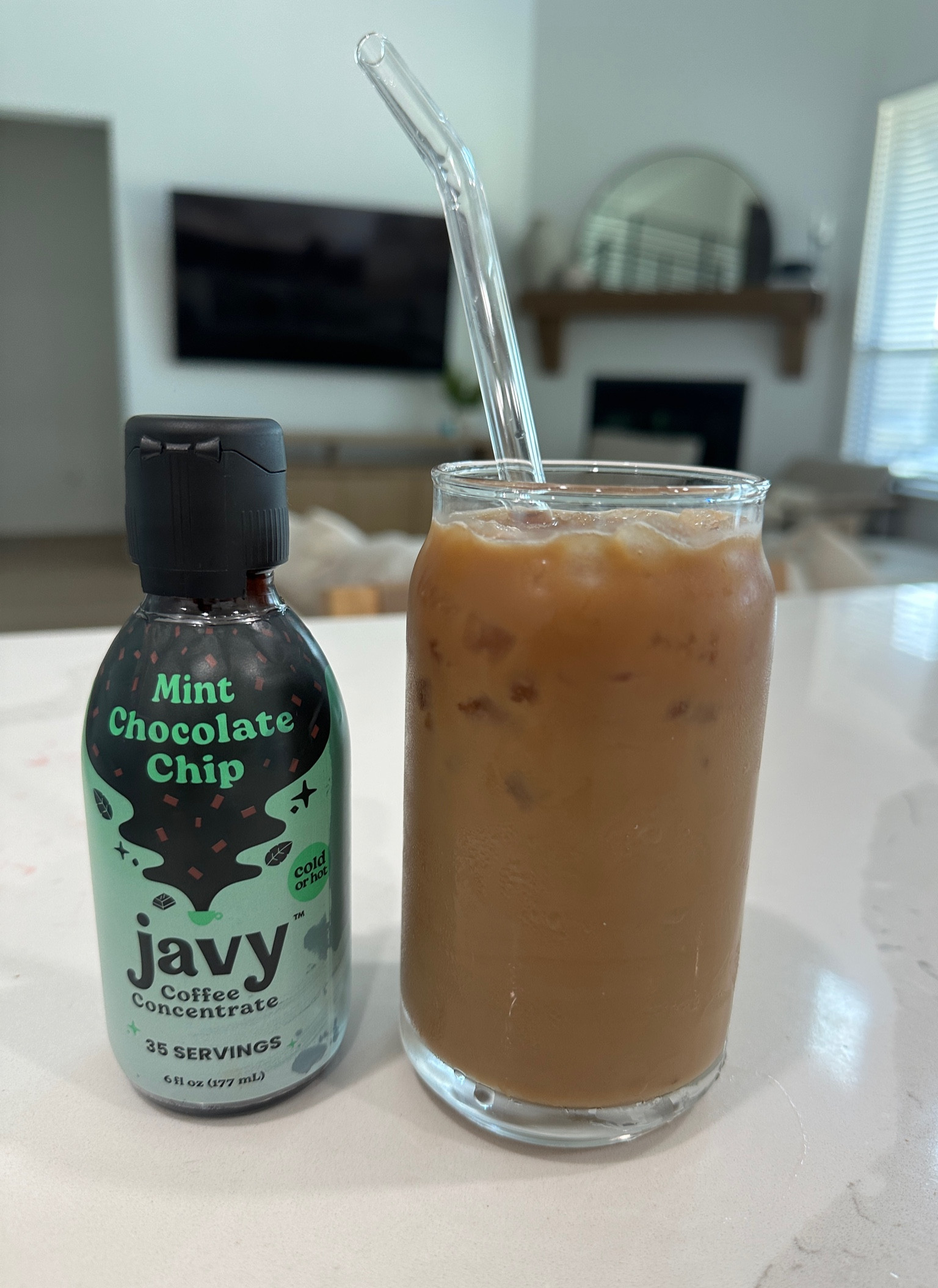 Mint chocolate chip coffee concentrate 

#LTKHome
