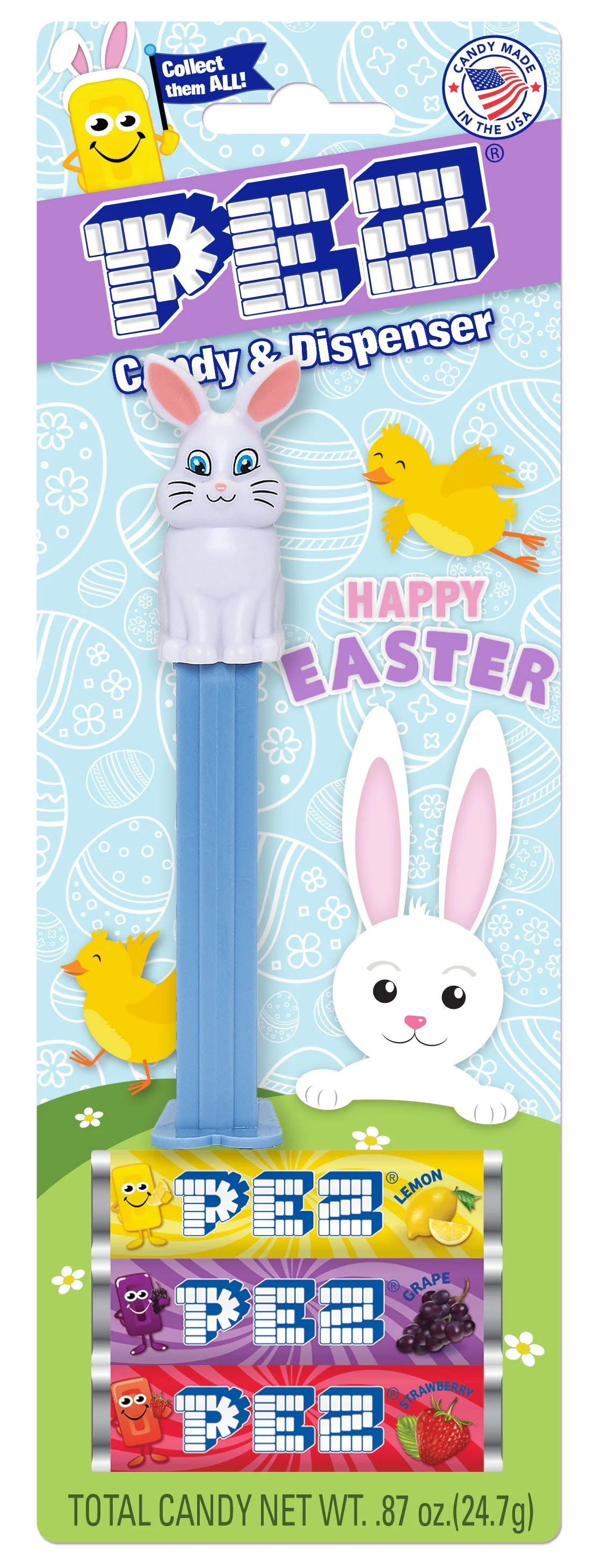 PEZ Easter Dispenser Plus 3 Candy Refills, 1 Count, 0.87 oz | Walmart (US)