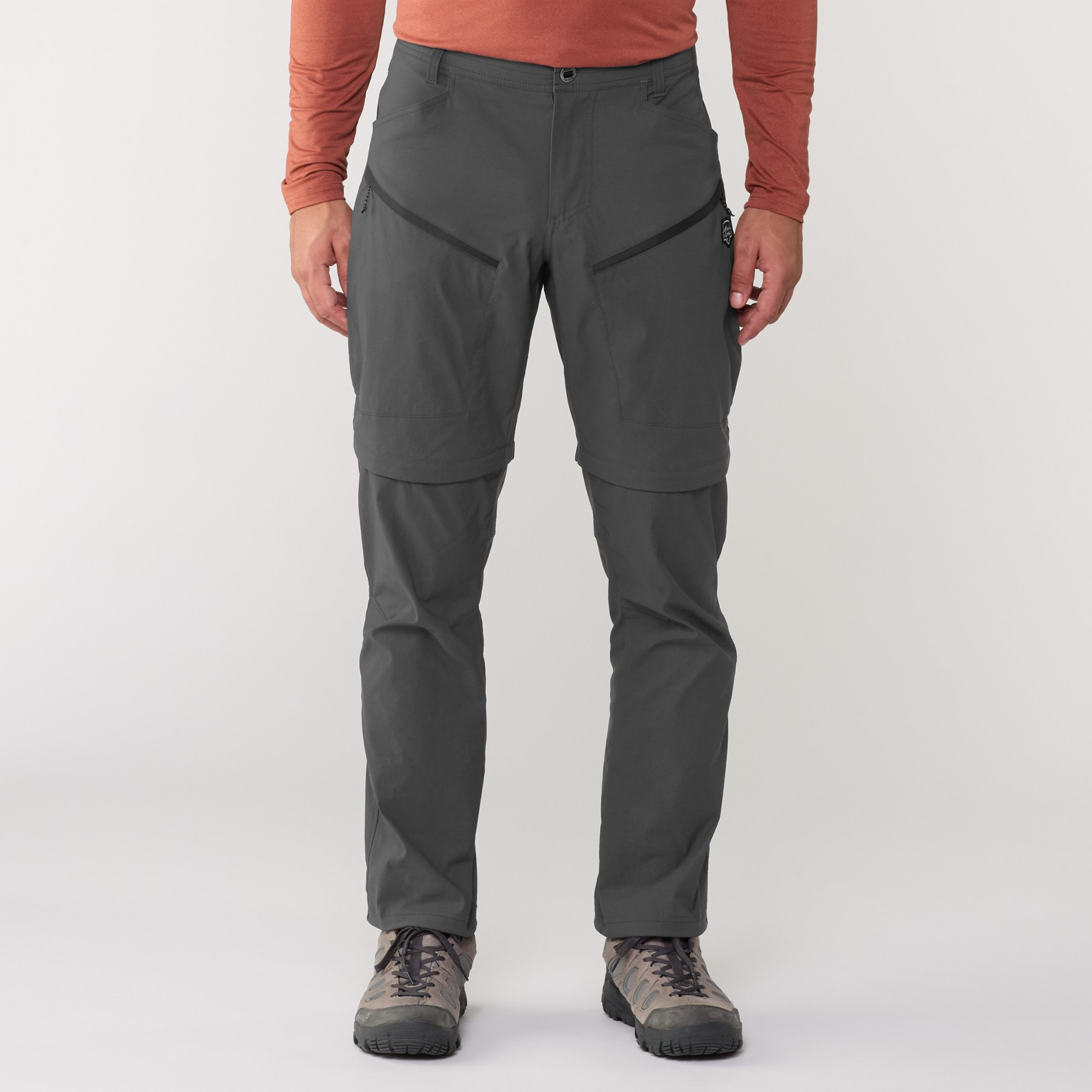 KUHL Men's Renegade Convertible Pants Gray 38 In Waist X 34 In Inseam | REI