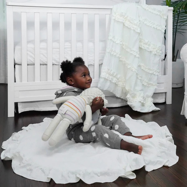 Round Ruffle Play Mat | Lush Decor