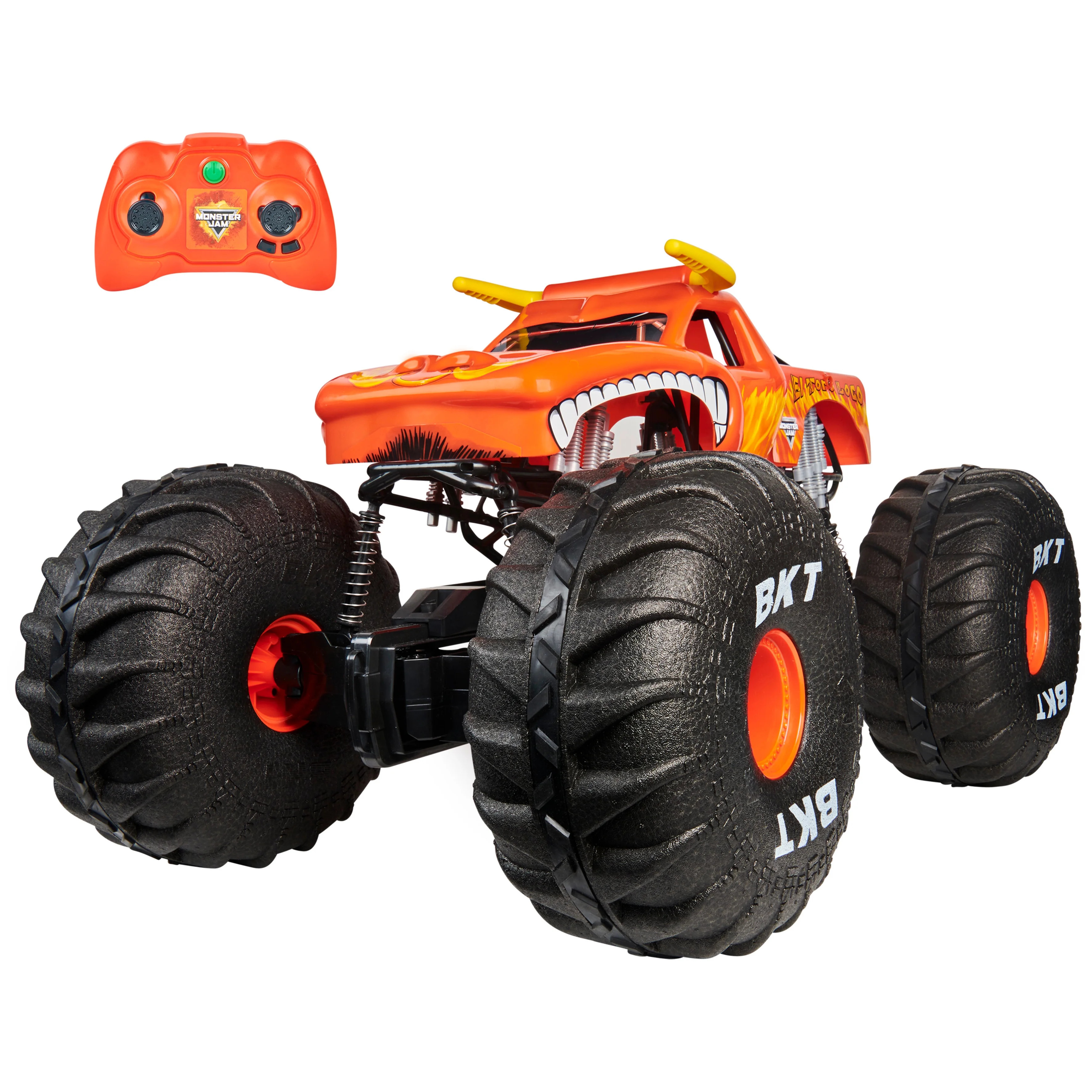 Monster Jam MEGA El Toro Loco, Remote Control Monster Truck, 1:6 Scale - Walmart.com | Walmart (US)