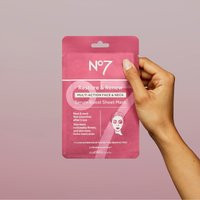 Restore & Renew FACE & NECK MULTI ACTION Serum Boost Sheet Mask | No7 Beauty Company US