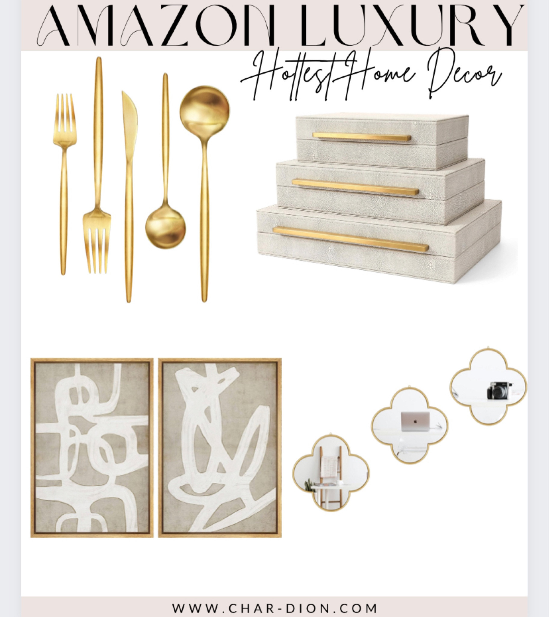 Just added these luxury style home decor items to my cart! Can’t wait to share the decor of my new home. Stay tuned. 

#LTKGiftGuide #LTKfindsunder100 #LTKhome