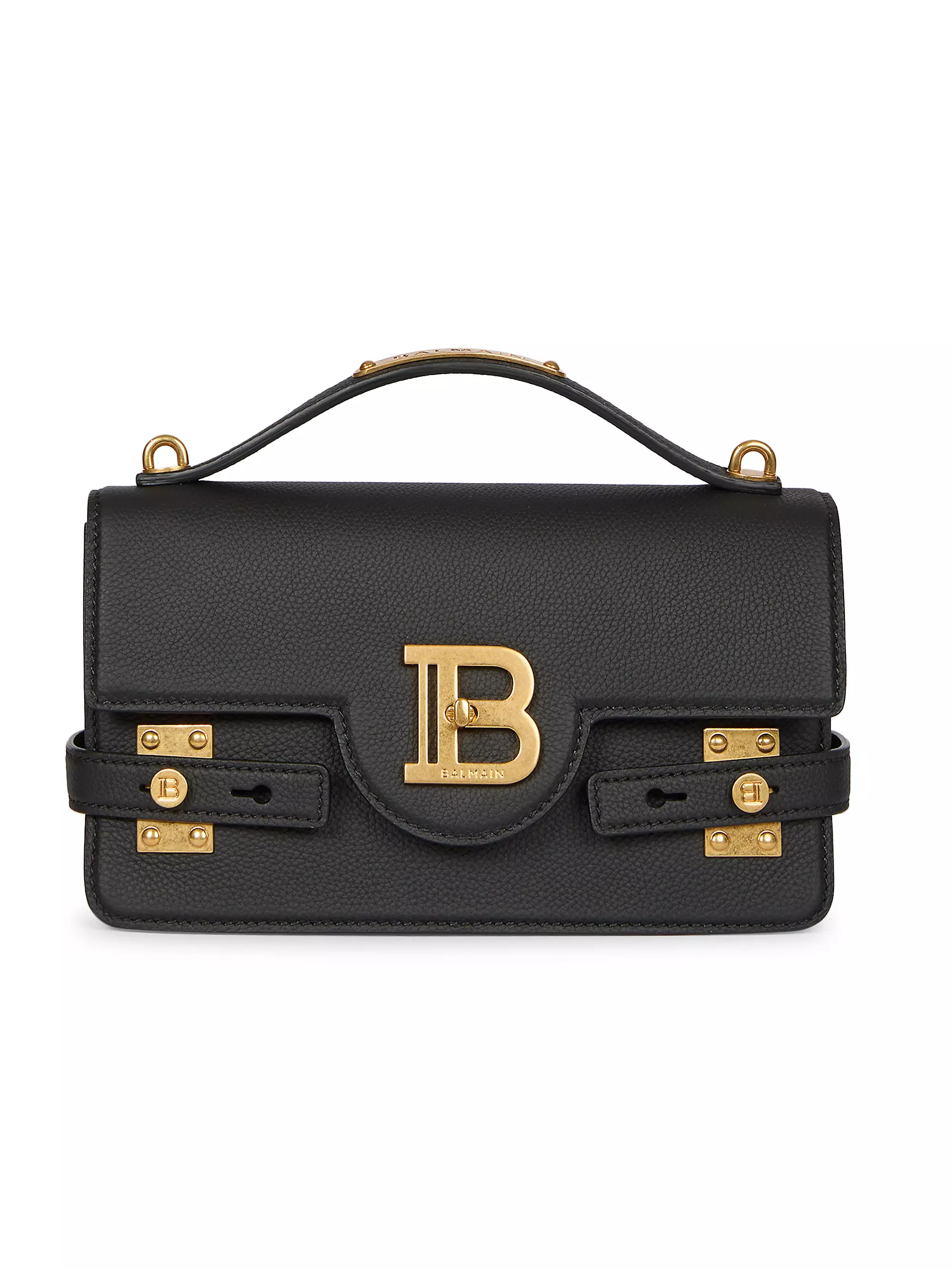 B-Buzz 24 Grained Leather Shoulder Bag | Saks Fifth Avenue