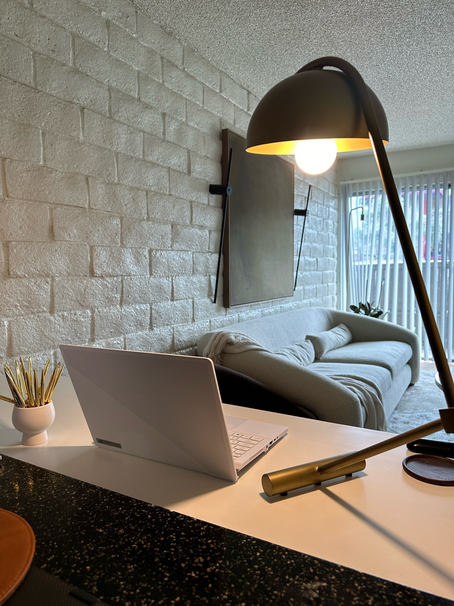 This is my home office for the day! #office #home #interiors 

#LTKsalealert #LTKhome #LTKGiftGuide