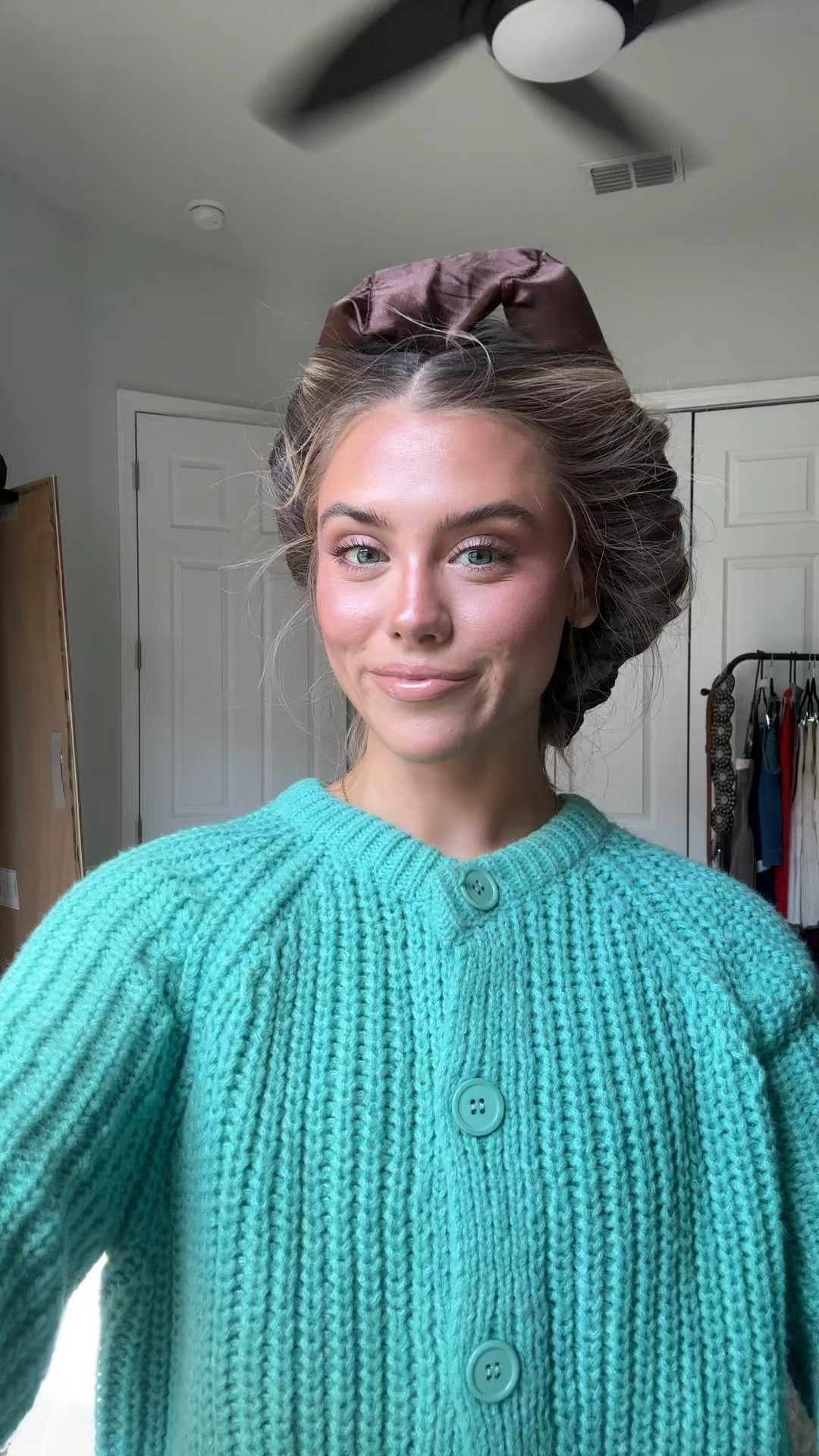 POV: you finally mastered the heatless hair curls. Kitsch Satin XL Jumbo Hair Rollers for Overnight Curls - Heatless Curling Set With Headband and Soft Rollers, Chocolate

#LTKFindsUnder50 #LTKBeauty #LTKWatchNow