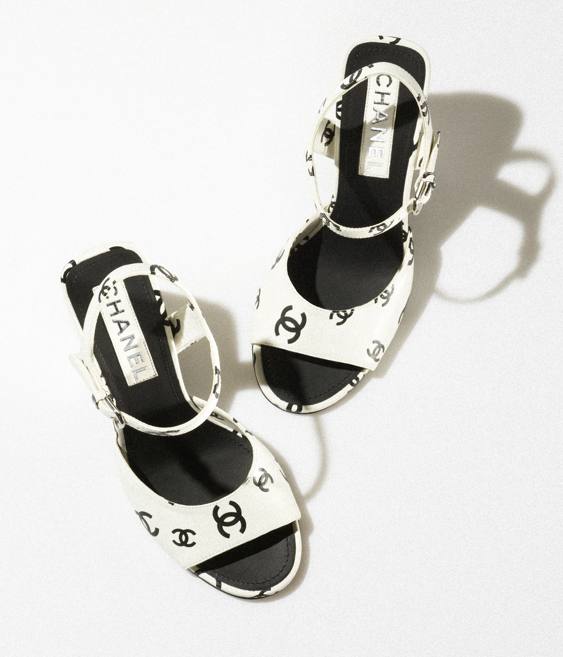 Sandals - Printed lambskin — Fashion | CHANEL | Chanel, Inc. (US)