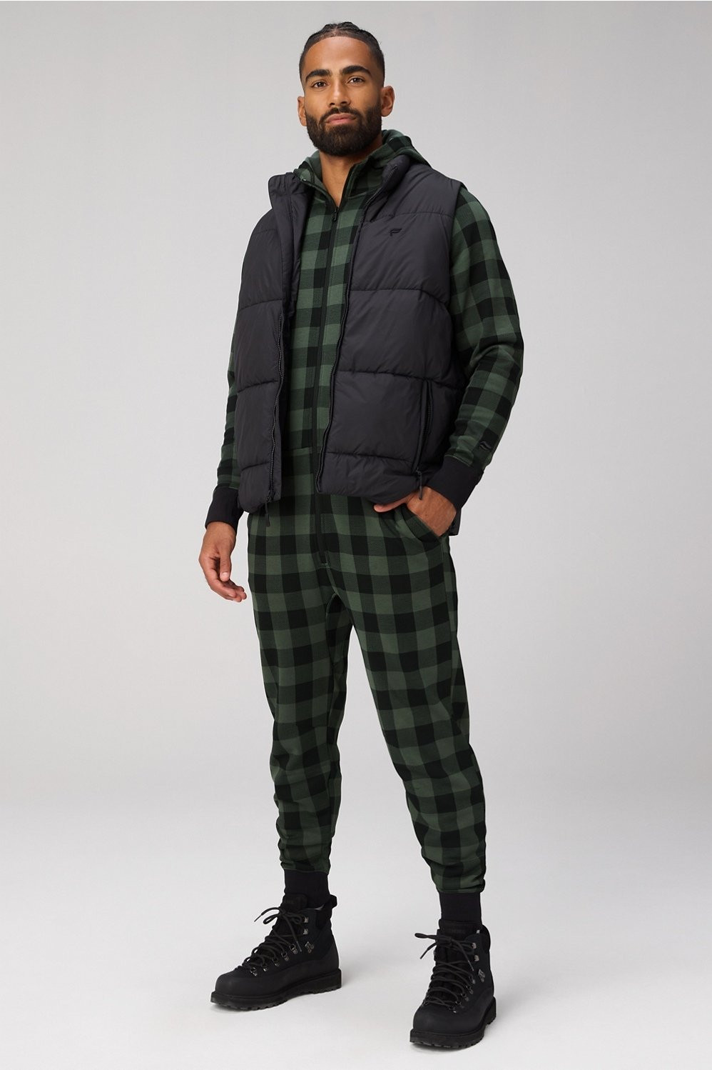 The Go-To Fleece Hooded Onesie | Fabletics