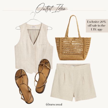 Exclusive 20% off Madewell in the LTK app 👏🏻 Love these pull on shorts & linen vest

Follow my shop @mrscasual on the @shop.LTK app to shop this post and get my exclusive app-only content!

#LTKstyletip #LTKsalealert #LTKxMadewell