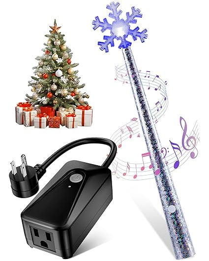 Magic Wand for Christmas Tree Light, Wireless Christmas Tree Wand Remote Control for Christmas St... | Amazon (US)