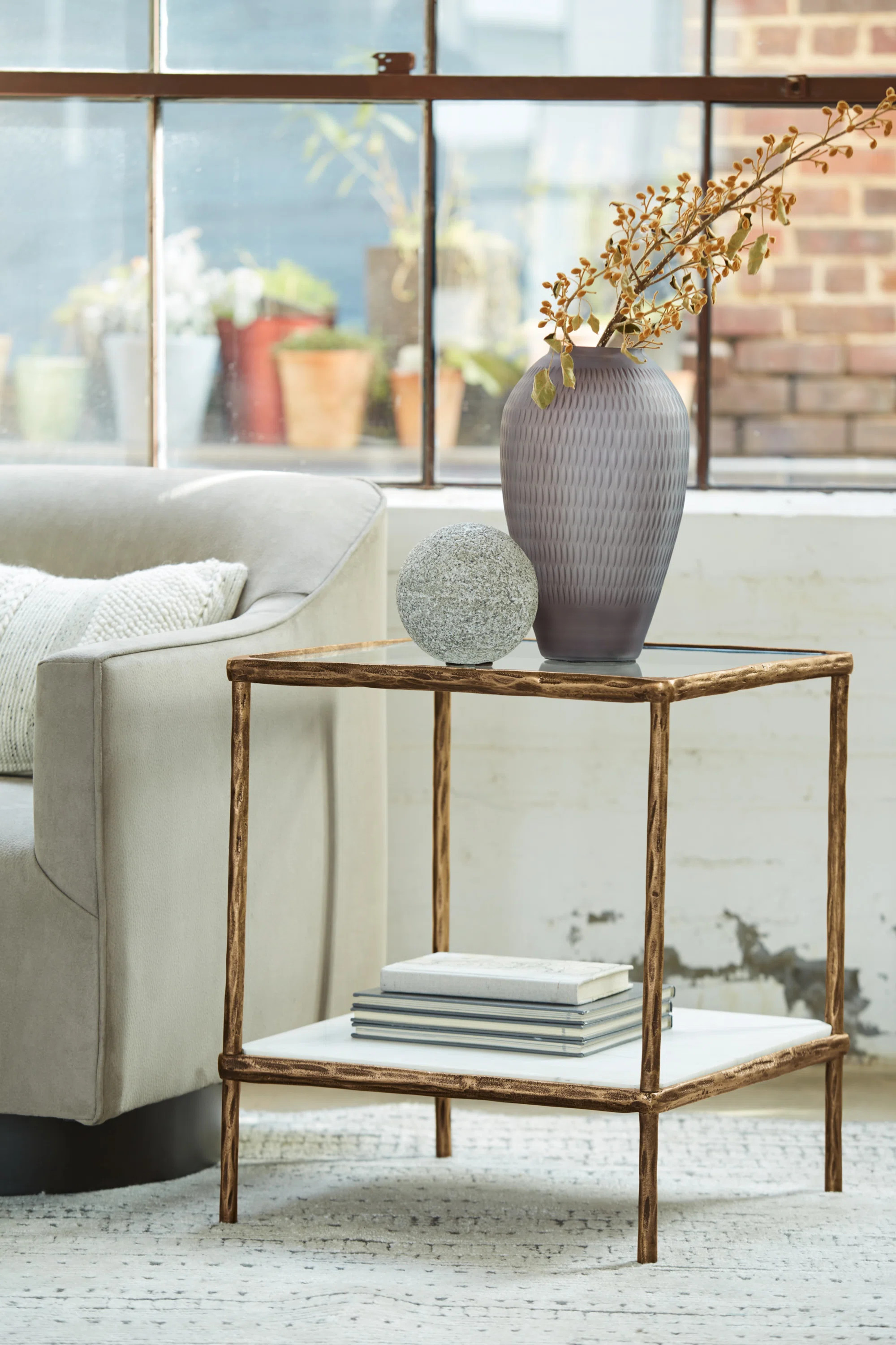 Glass Top End Table | Wayfair North America
