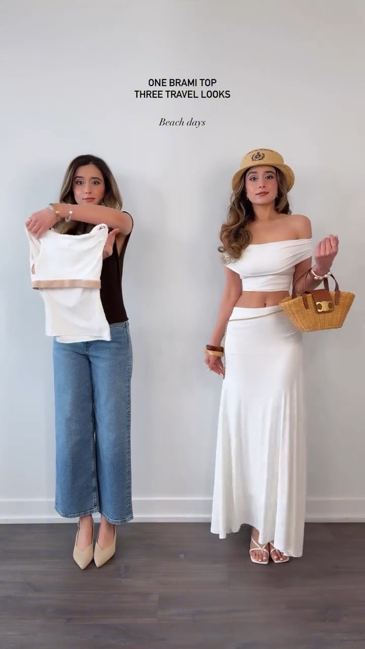 One Top, Endless styles! If you’re like me who always overpacks for vacation, this is a must! The tops come with built in support so can be worn 8-10 different ways making it the perfect travel companion.

#ogl #travelinstyle #vacationoutfit #waystowear #travelinspo 

#LTKootd #LTKTravel #LTKgrwm