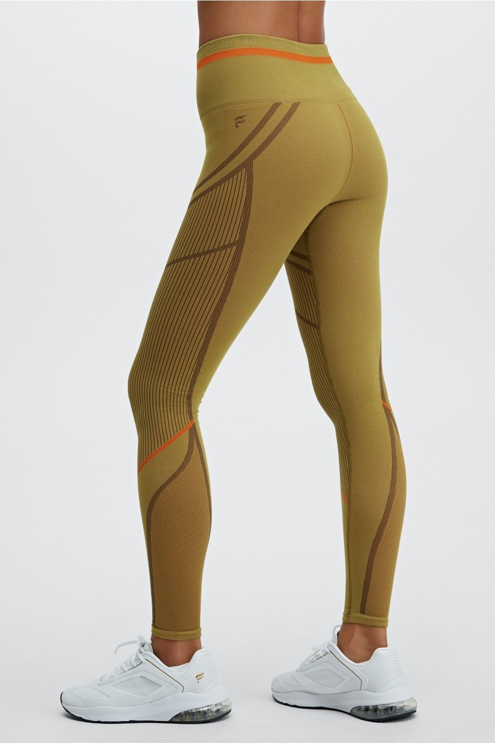High-Waisted Seamless Jacquard Legging | Fabletics - North America