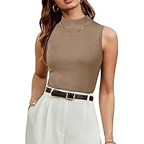 Arach&Cloz Womens Wool Blend Sweater Soft Turtleneck All-Season Casual Tank 2025 | Amazon (US)