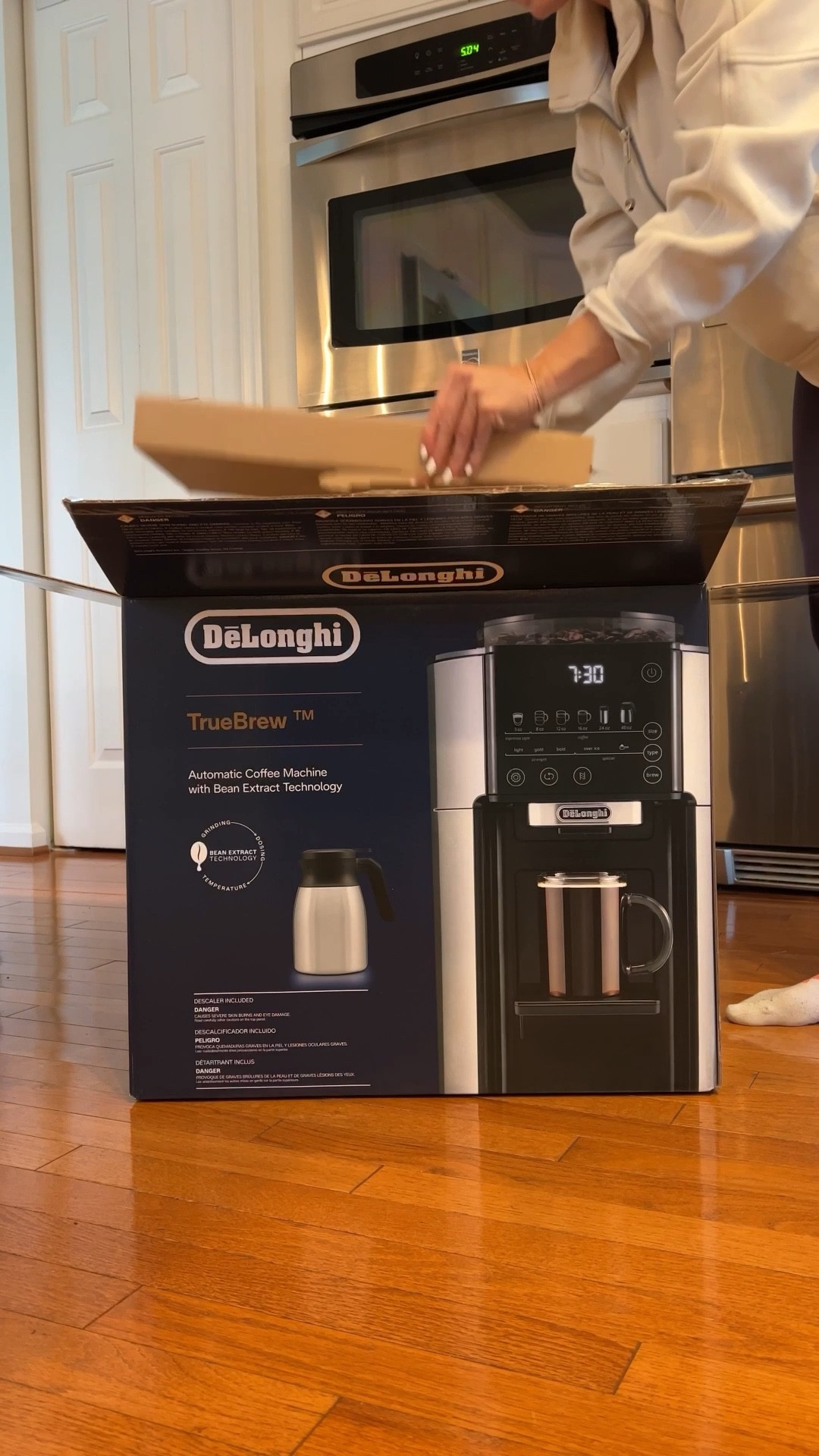 We’ve used this machine every single day for 2+ years and it’s still one of our favorite kitchen purchases. It grinds the beans fresh, measures everything for you, and makes hot coffee, espresso and iced coffee at the push of a button. A great gift idea for the coffee lover 

#LTKGiftGuide #LTKHome #LTKmomlife
