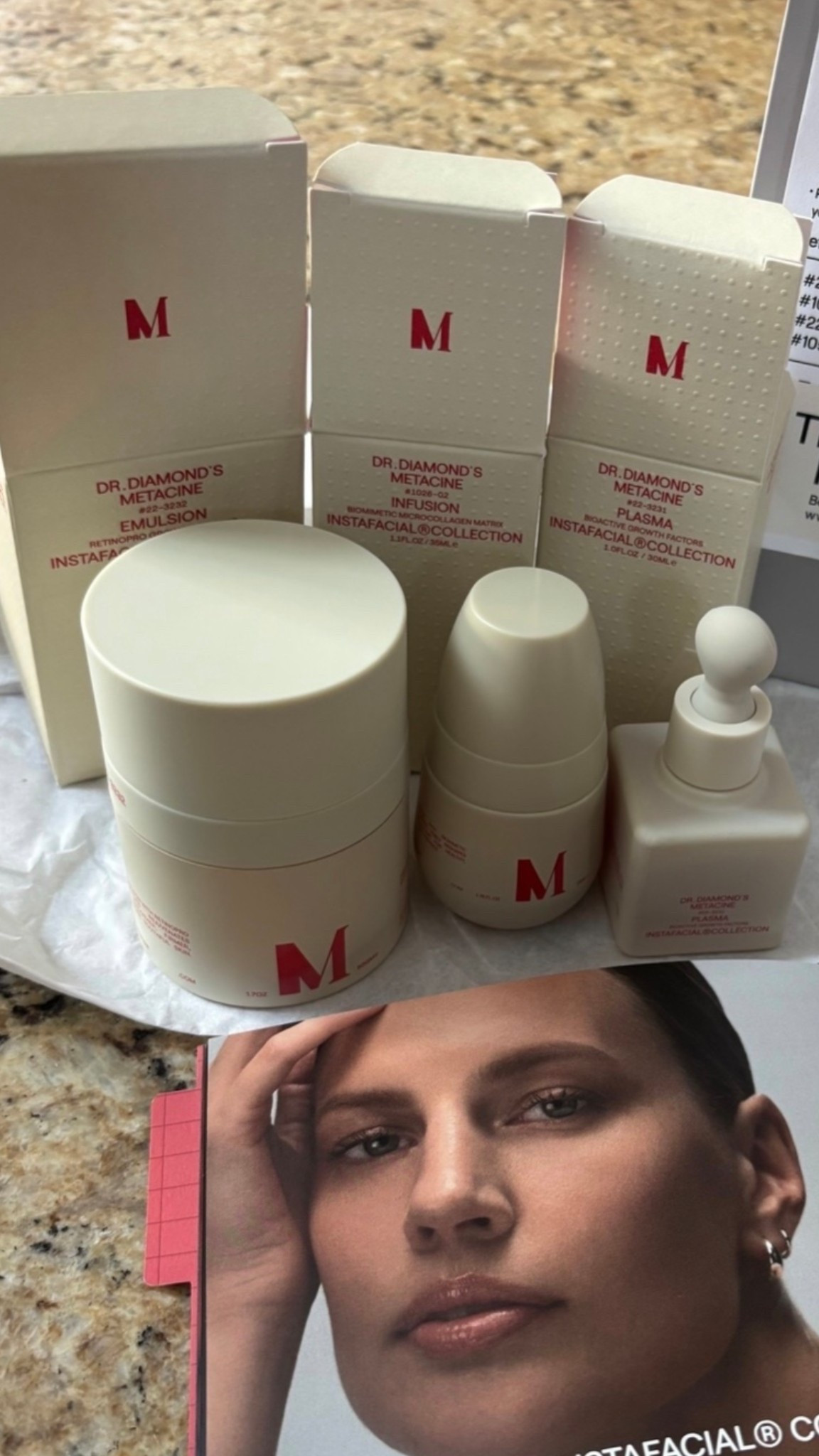This is “Medical grade” skincare by renowned celebrity dermatologist, Dr. Diamond.

 Dr. Diamond’s Metacine skin care uses bio-engineered formulas to tap into your skin's innate rejuvenating power. 

Enjoy 15% off $200+ or 20% off $500+. Shop the Anniversary Event. Anniversary Event now live. Limited-time savings on Dr. Diamond's Metacine.

#LTKBeauty #LTKselfcare #LTKSaleAlert