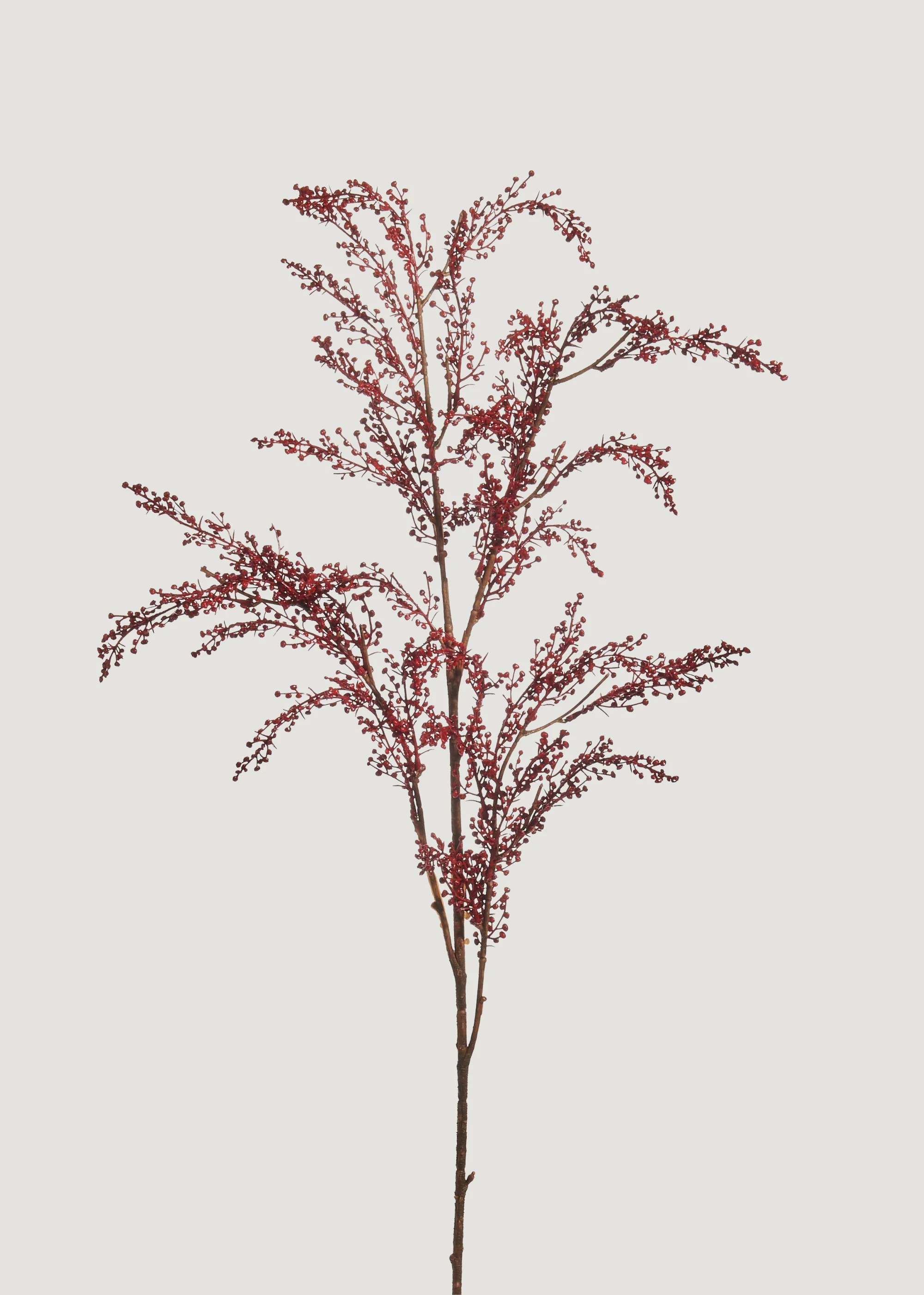 Tall Berry Branch in Red | Artificial Christmas Berries at Afloral | Afloral