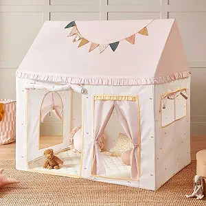 Tiny Land Kids Tent with Mat, Kids Play Tent for Toddlers, Playhouse for Kid Indoor, Ideal Toy Gi... | Amazon (US)