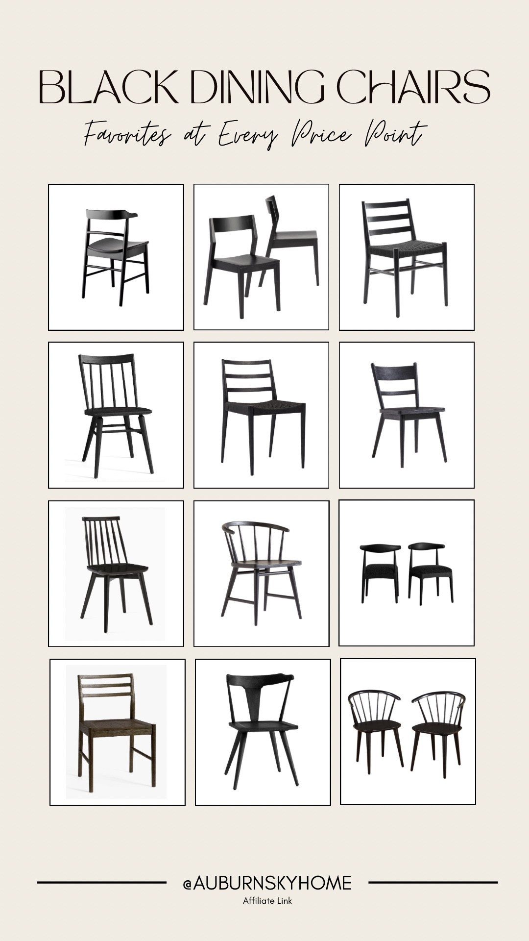 I’ve been getting this question a lot so I rounded up all of my favorite black dining chairs. I’ve linked some at every price point  

#LTKHome